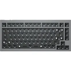 Keychron Q1 QMK Barebone ANSI Space Grey Hot-Swap-Tastatur für Windows und Mac