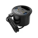 Orico Einbau-Hub 2x USB 3.0, 1x USB-C, Audio In/Out