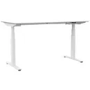 Ergopro Professioneller Sitz-Steh-Schreibtisch, schwarz, 65–130 cm, inkl. kostenloser Montage