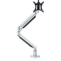 Galaxy-Monitorarm mit Gasfeder + statisch neigbar, silber