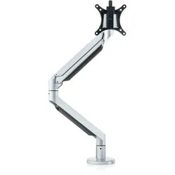 Galaxy-Monitorarm mit Gasfeder + statisch neigbar, silber