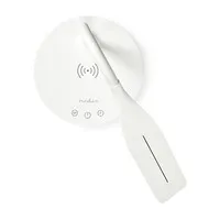 dimmbare LED Schreibtischlampe mit Qi Ladegerät weiß