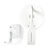 dimmbare LED Schreibtischlampe mit Qi Ladegerät weiß