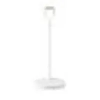 dimmbare LED Schreibtischlampe mit Qi Ladegerät weiß