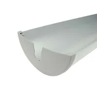 Götessons Half Pipe Endkappen Set - silbergrau