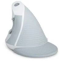 Delux Wow Grip Mouse – kabelgebundene, ergonomische Maus für Rechtshänder – weiß