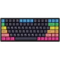 Keychron OEM-Profil-Tastenkappen aus PBT mit Farbsublimationsdruck für Q1, Q2 und K2 – Rainbow
