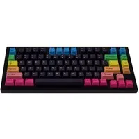 Keychron OEM-Profil-Tastenkappen aus PBT mit Farbsublimationsdruck für Q1, Q2 und K2 – Rainbow