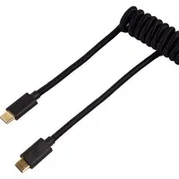 Keychron Coiled Aviator Kabel - schwarz