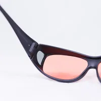 Multilens Biocover Migräne-Überbrille mit FL41-Filter – Schwarz