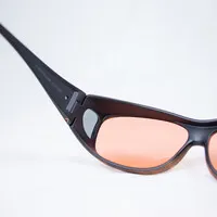 Multilens Biocover Migräne-Überbrille mit FL41-Filter – Haselnussbraun
