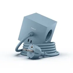 Avolt Square 1 Steckdosenleiste – Shark Blue