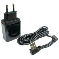 Powerdot Micro mit 1x USB-A und 1x USB-C Ø30 mm schwarz