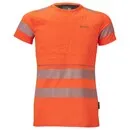 INUTEQ Bodycool T-Shirt High-Vis H2O kurze Ärmel orange