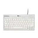 BakkerElkhuizen Ultraboard 950 V2 Kompakt-Tastatur, kabelgebunden – QWERTZ – deutsches Layout