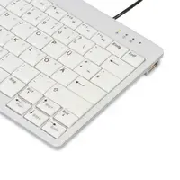 BakkerElkhuizen Ultraboard 950 V2 Kompakt-Tastatur, kabelgebunden – QWERTZ – deutsches Layout