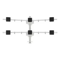 Dataflex Viewgo modularer Monitorarm für 6 Bildschirme weiß