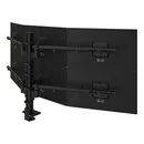 Dataflex Viewgo modularer Monitorarm für 6 Bildschirme, schwarz