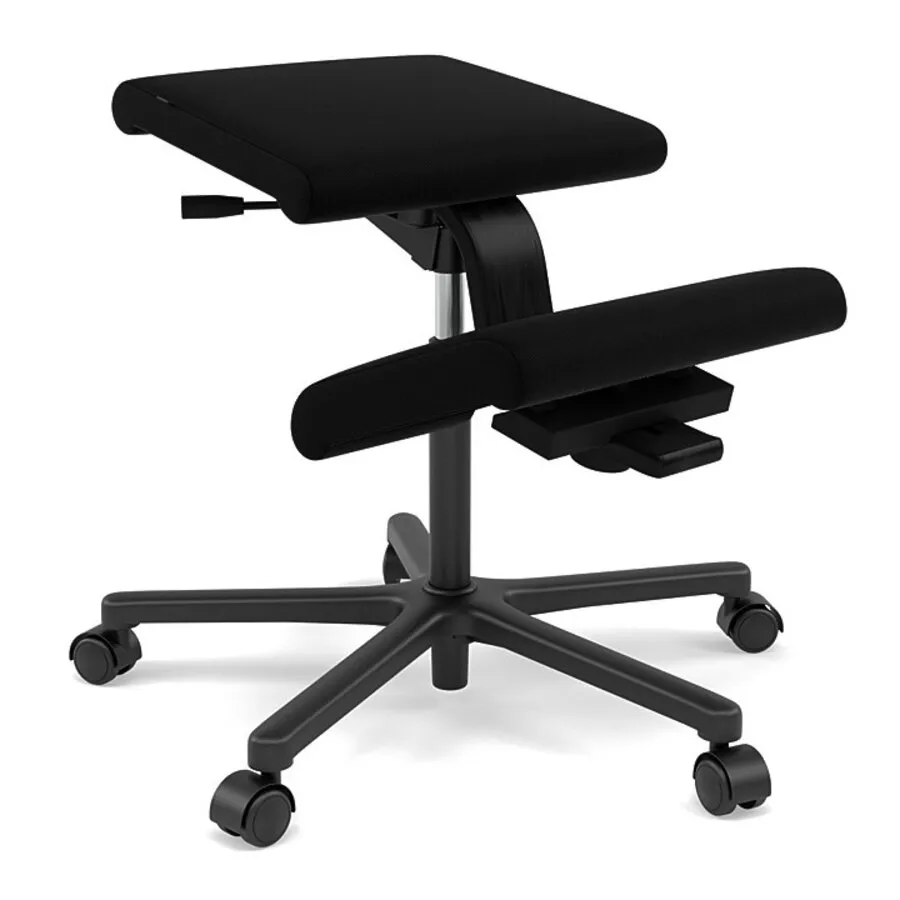 Varier® Wing Kniestuhl - schwarz