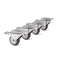 Ergopro Set Schwerlast-Lenkrollen (4 Stück)