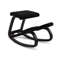 Varier® Variable – Kniestuhl mit schwarzem Gestell