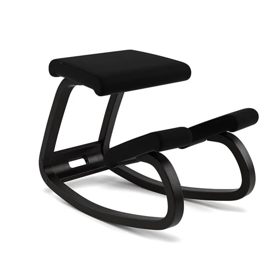 Varier® Variable – Kniestuhl mit schwarzem Gestell