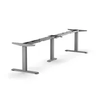 Ergopro MultiCorner-Eckschreibtischgestell – Silber