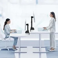 Ergopro ErgoTrack AutoLift Monitorhalterung – 2 Monitore