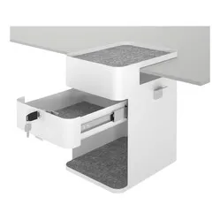 Dataflex Bento® Desktop-Schrank 500 – weiß