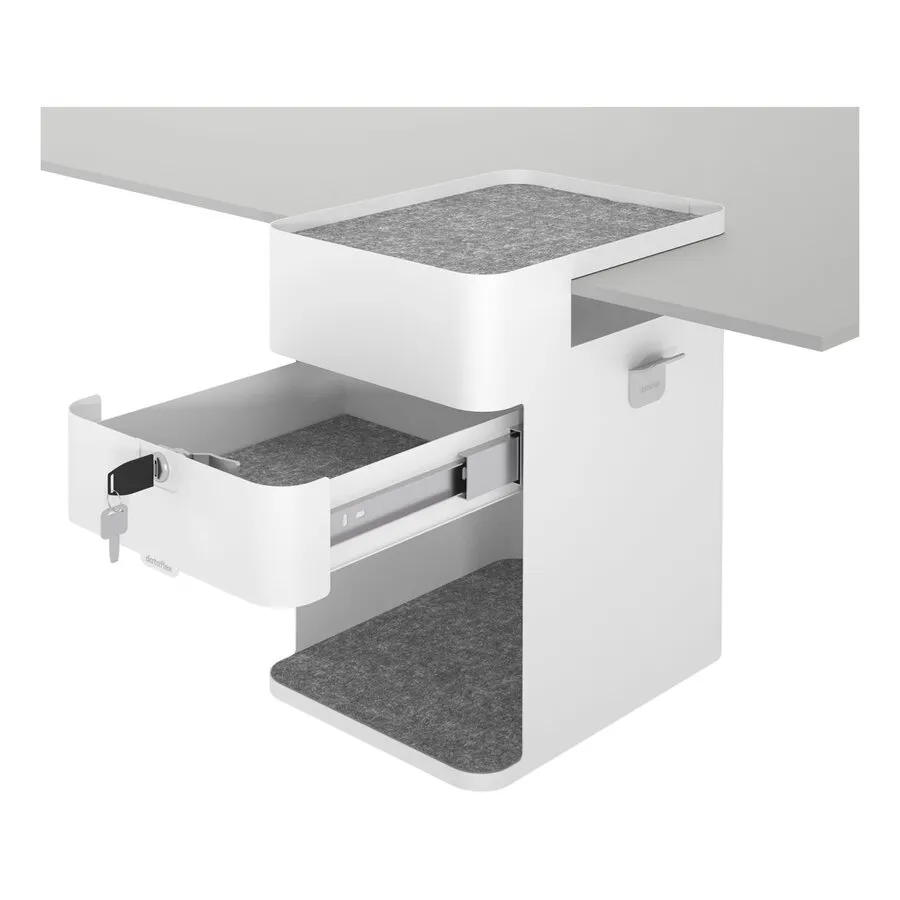 Dataflex Bento® Desktop-Schrank 500 – weiß