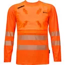 INUTEQ Bodycool Smart-X DRY kühlendes T-Shirt, reflektierend, langärmelig, orange
