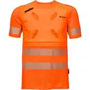INUTEQ Bodycool Smart-X DRY kühlendes T-Shirt, reflektierend, kurze Ärmel, orange