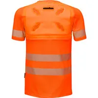 INUTEQ Bodycool Smart-X DRY kühlendes T-Shirt, reflektierend, kurze Ärmel, orange
