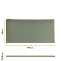 Fellowes Breyta Schreibtischunterlage 80 x 40 cm, Farbe: Sage