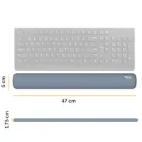 Fellowes Breyta Handballenauflage für Full-Size-Tastatur Marine