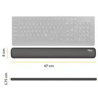 Fellowes Breyta Handballenauflage für Full-Size-Tastatur schwarz