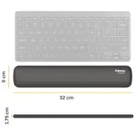 Fellowes Breyta Handballenauflage für kompakte Tastatur schwarz