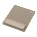Fellowes Breyta-Mauspad mit Handgelenkauflage, sandfarben
