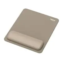 Fellowes Breyta-Mauspad mit Handgelenkauflage, sandfarben