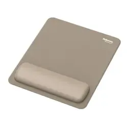 Fellowes Breyta-Mauspad mit Handgelenkauflage, sandfarben
