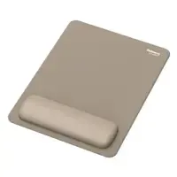 Fellowes Breyta-Mauspad mit Handgelenkauflage, sandfarben