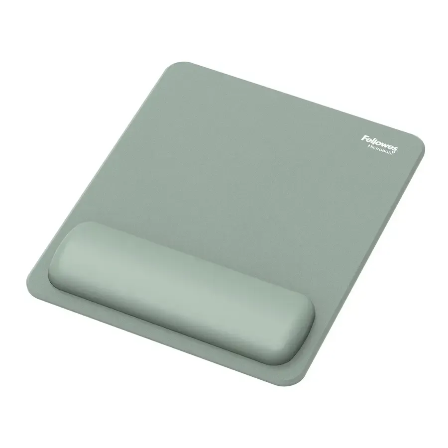 Fellowes Breyta-Mauspad mit Handgelenkauflage, Farbe: Sage