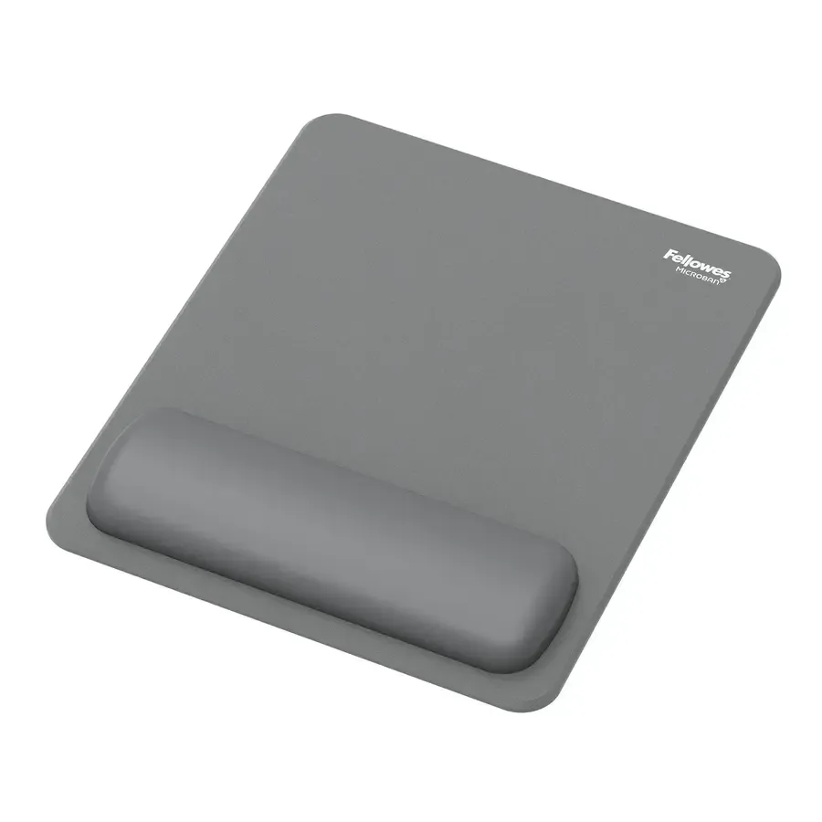 Fellowes Breyta-Mauspad mit Handgelenkauflage, grau