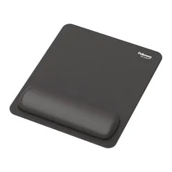 Fellowes Breyta-Mauspad mit Handgelenkauflage, schwarz