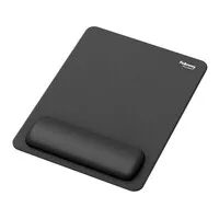 Fellowes Breyta-Mauspad mit Handgelenkauflage, schwarz