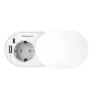 Fellowes Power-Spot® Slide weiß - 1x 230V & USB A+C Ladegerät
