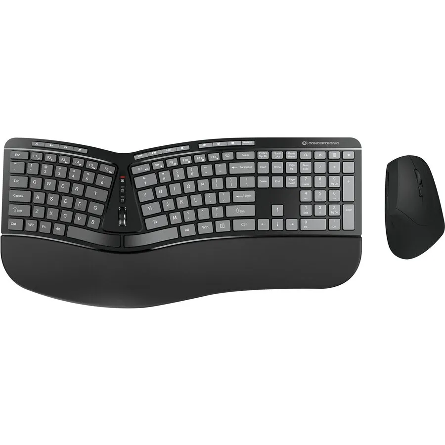 Conceptronic Orazio Maus- und Tastatur-Set, kabellos, 2,4 GHz