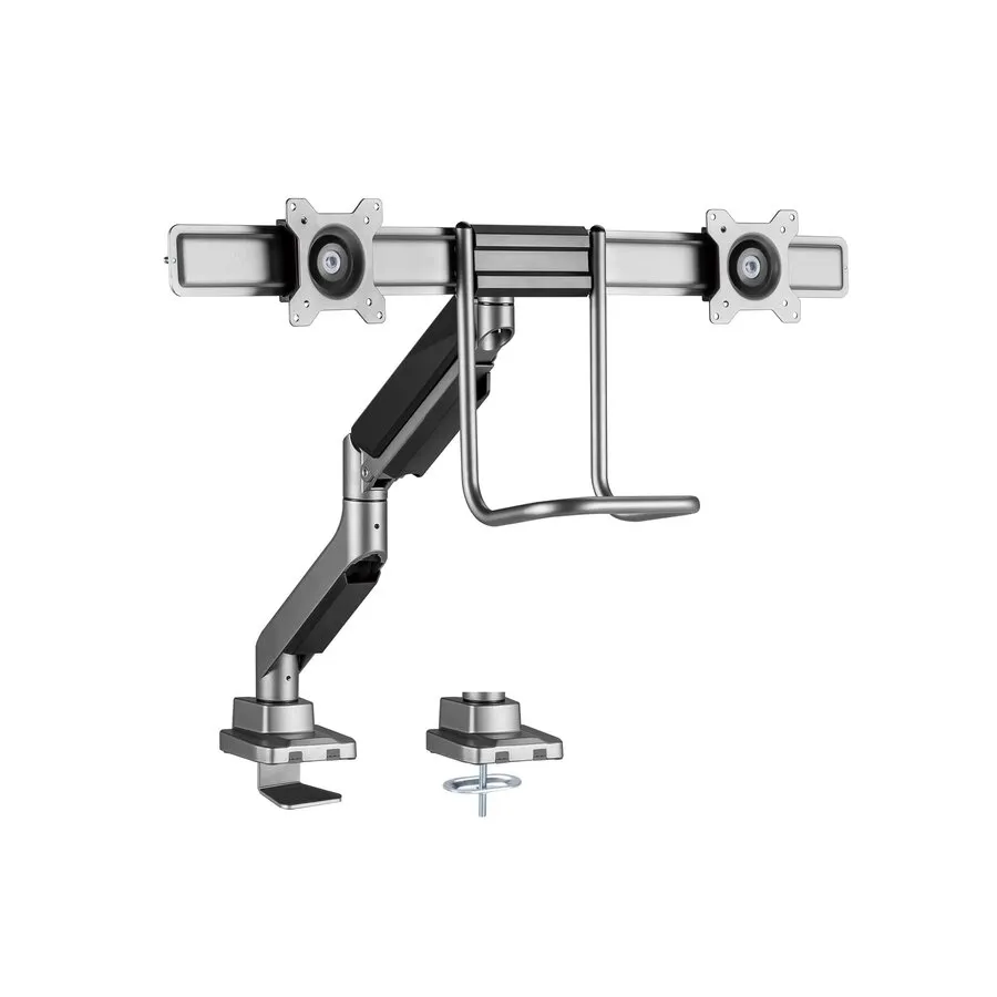Ergopro DuoLift Monitorarm mit Brücke