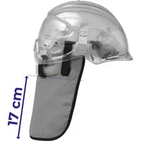 INUTEQ Neckcool Helmet Basic Kühlung für den Nacken - silber