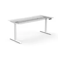 Ergopro Steh-Sitz-Schreibtisch-Gestell „Basic“ – weiß